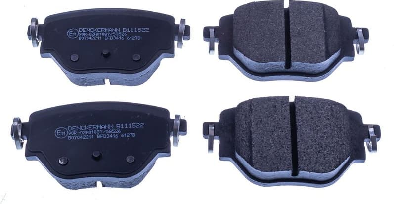 Brake Pad Set, disc brake B111522