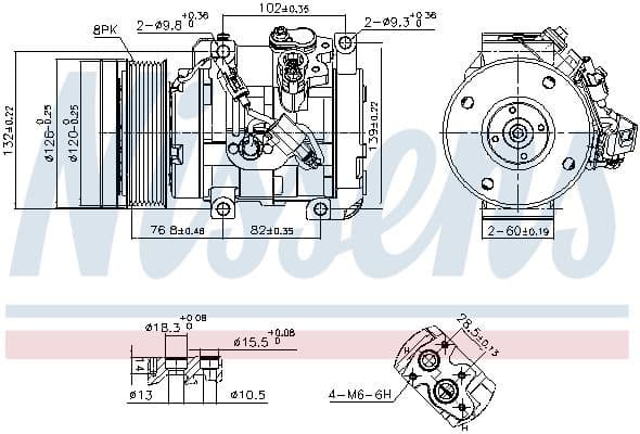 Compressor, air conditioning ** FIRST FIT ** 890870 - image 7