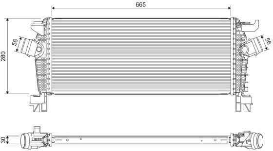 Charge Air Cooler 818396