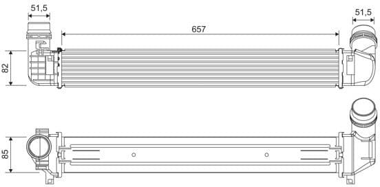 Charge Air Cooler 818389
