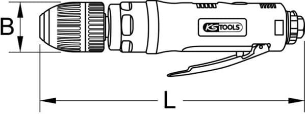Drill (compressed air) 515.5435 - image 4