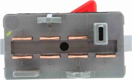 Hazard Warning Light Switch Original VEMO Quality V10-73-0172 - image 2