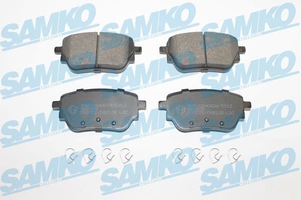 Brake Pad Set, disc brake 5SP2132