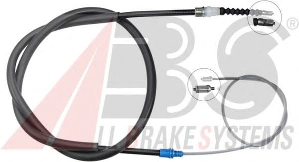 Cable handbrake 35.0231.1