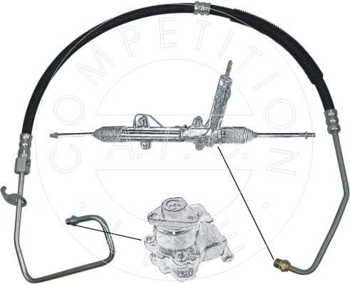 Hydraulic Hose, steering Original AIC Quality 57924 - image 2