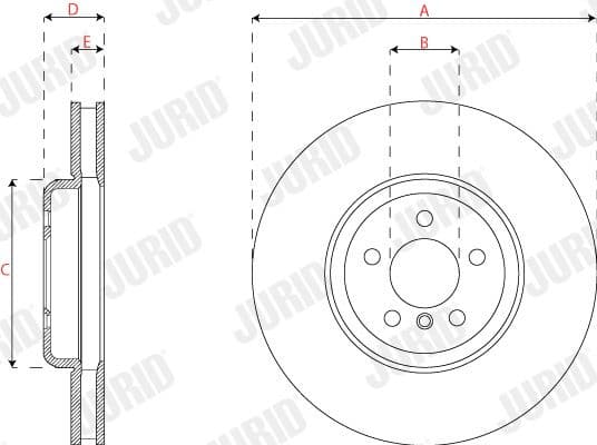 Brake Disc COAT+ 563284JC-1 - image 2