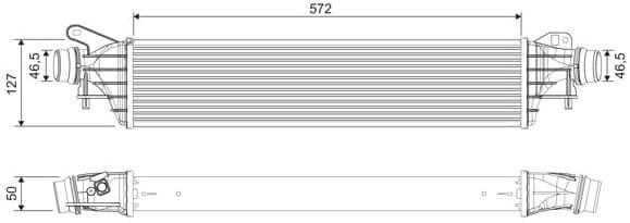 Charge Air Cooler 818697