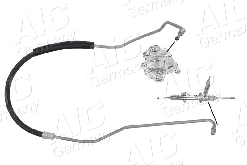 Hydraulic Hose, steering Original AIC Quality 54948 - image 2