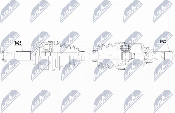 Drive Shaft NPW-RE-109