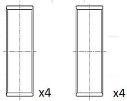 Connecting Rod Bearing BB2026-STD