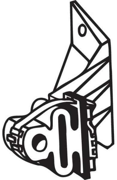 Mount, exhaust system 255-550