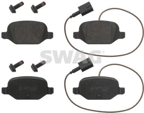 Brake Pad Set, disc brake 70 91 6856