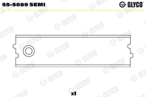 Small End Bushes, connecting rod 55-5089 SEMI