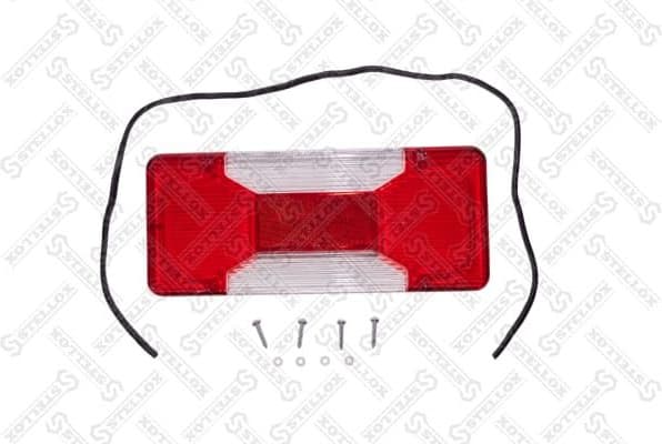 Lens, tail light assembly 88-90046-SX