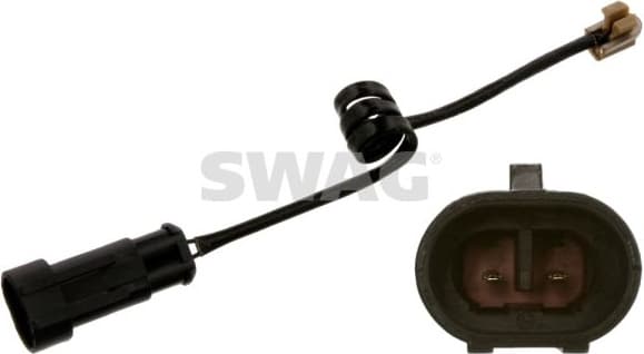 Warning Contact, brake pad wear 37 93 5448