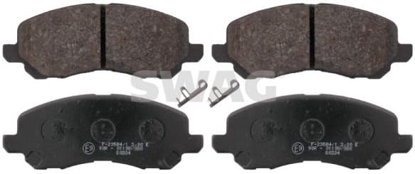 Brake Pad Set, disc brake 80 91 6644