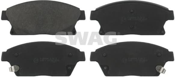 Brake Pad Set, disc brake 40 91 6788