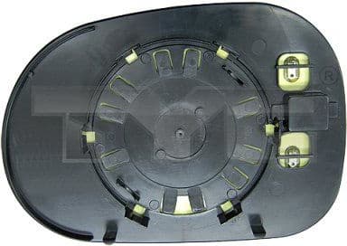 Mirror Glass, exterior mirror 321-0115-1