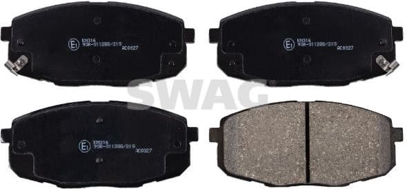 Brake Pad Set, disc brake 33 10 7523