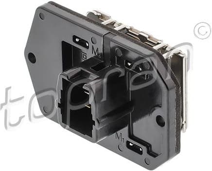 Resistor, interior blower 601 465