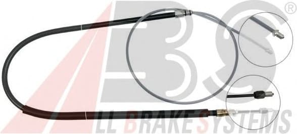 Cable handbrake 05.0247