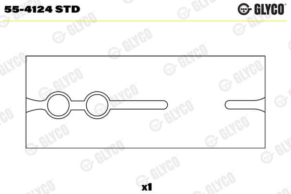 Small End Bushes, connecting rod 55-4124 STD