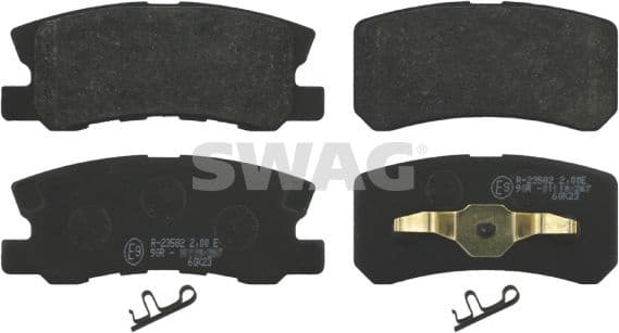Brake Pad Set, disc brake 80 91 6583