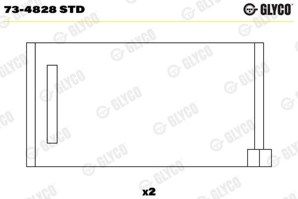 Camshaft Bearing 734828STD