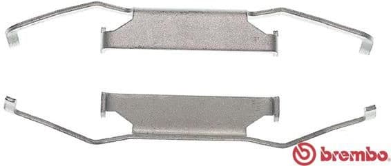 Accessory Kit, brake caliper PRIME LINE A 02 221