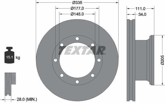 Brake Disc 93102300
