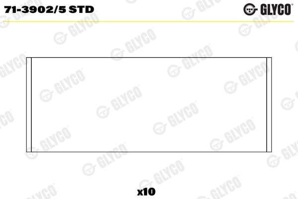 Connecting Rod Bearing 71-3902/5 STD