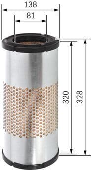 Air Filter F026400317 - image 2