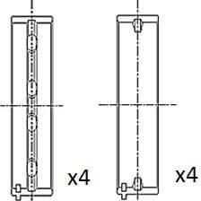 Crankshaft Bearing BM1017-STD