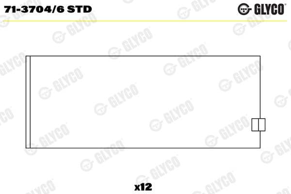 Connecting Rod Bearing 7137046STD