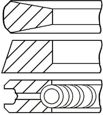 Piston Ring Set PR25-000