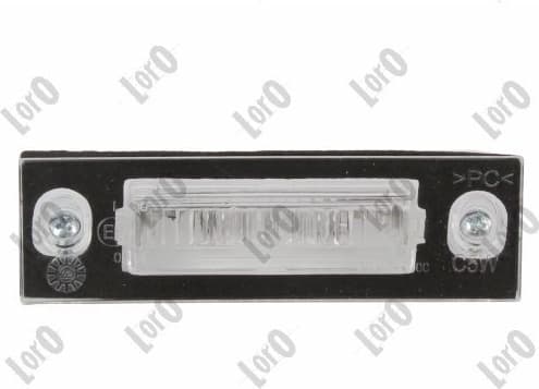Licence Plate Light LORO 016-33-905