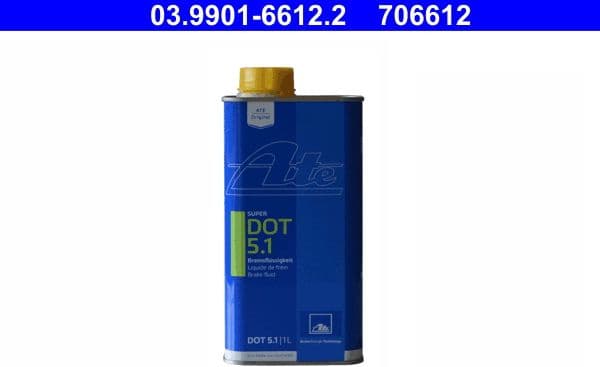 Brake Fluid SUPER DOT 5.1 03.9901-6612.2