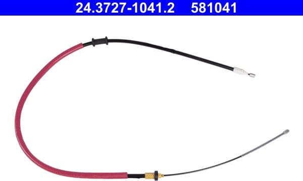 Cable Pull, parking brake 24-3727-1041-2 - image 2