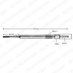 Glow plug CZ304