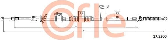 Cable Pull, parking brake 92.17.2300