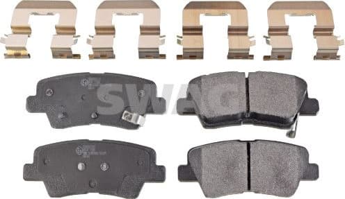 Brake Pad Set, disc brake 33 10 6558