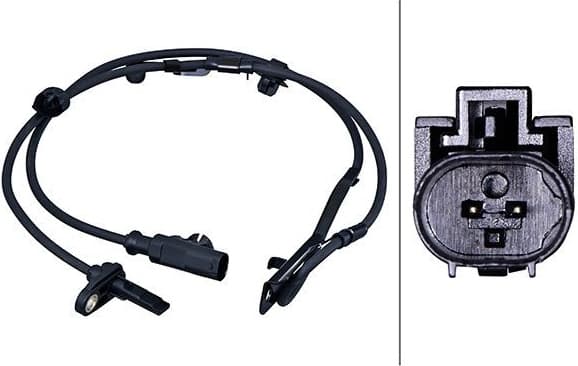 Sensor, wheel speed 6PU 358 218-021