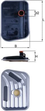 Filter automatic gearbox HX273