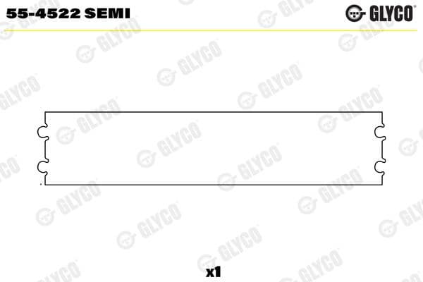 Small End Bushes, connecting rod 55-4522 SEMI