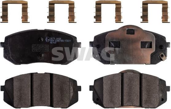 Brake Pad Set, disc brake 33 10 5135