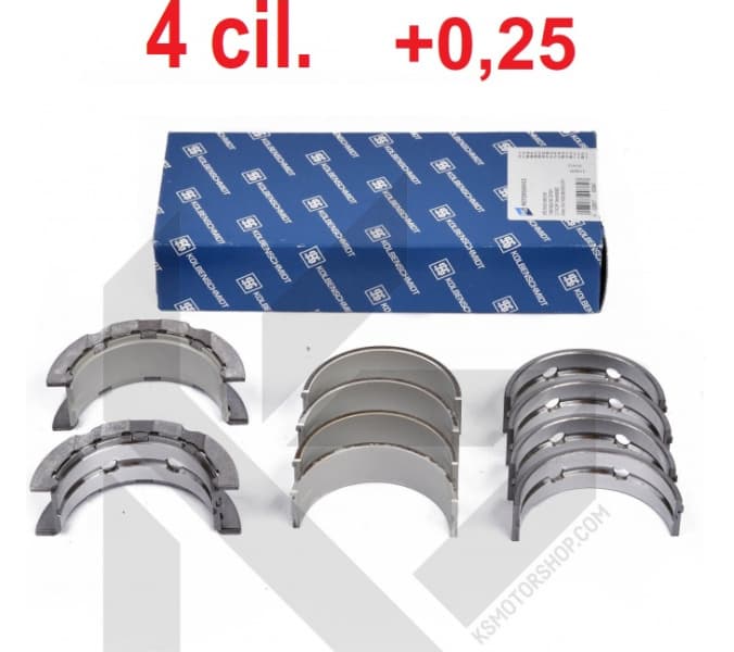 Main bearings crankshaft 77951610