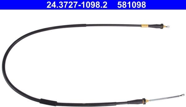 Cable Pull, parking brake 24-3727-1098-2 - image 2