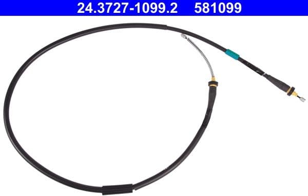 Cable Pull, parking brake 24-3727-1099-2 - image 2