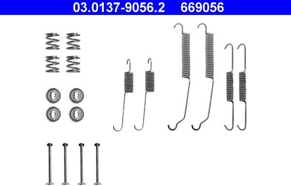 Accessory Kit, brake shoes 03-0137-9056-2