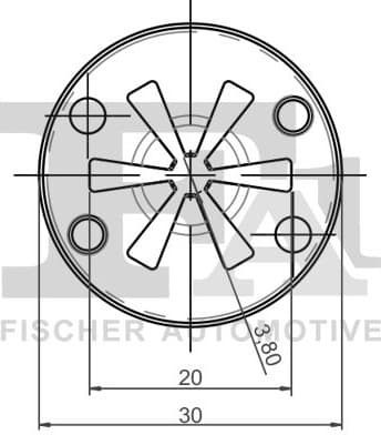 Clip, trim/protection strip 11-40111.10 - image 2